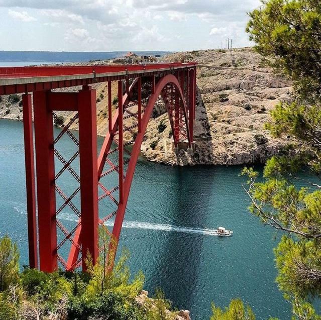 Apartmani Most Maslenica Bagian luar foto